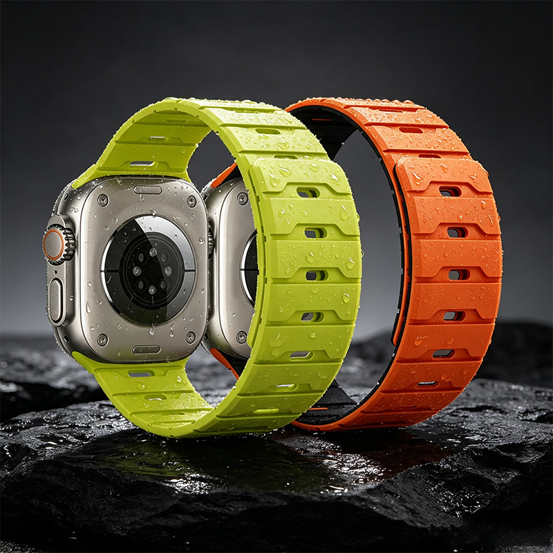 Milanese Loop Magnetic - Apple Watchバンド用マグネットストラップ ウルトラ2 49mm 45mm 44mm