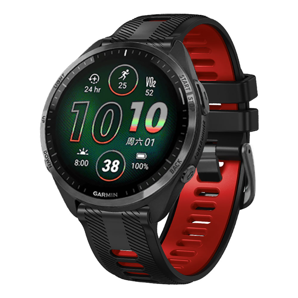 ガーミンフォアランナー 965 955 ソーラー 970 9 - Silicone Watch Band 22Mm のレビューと価格