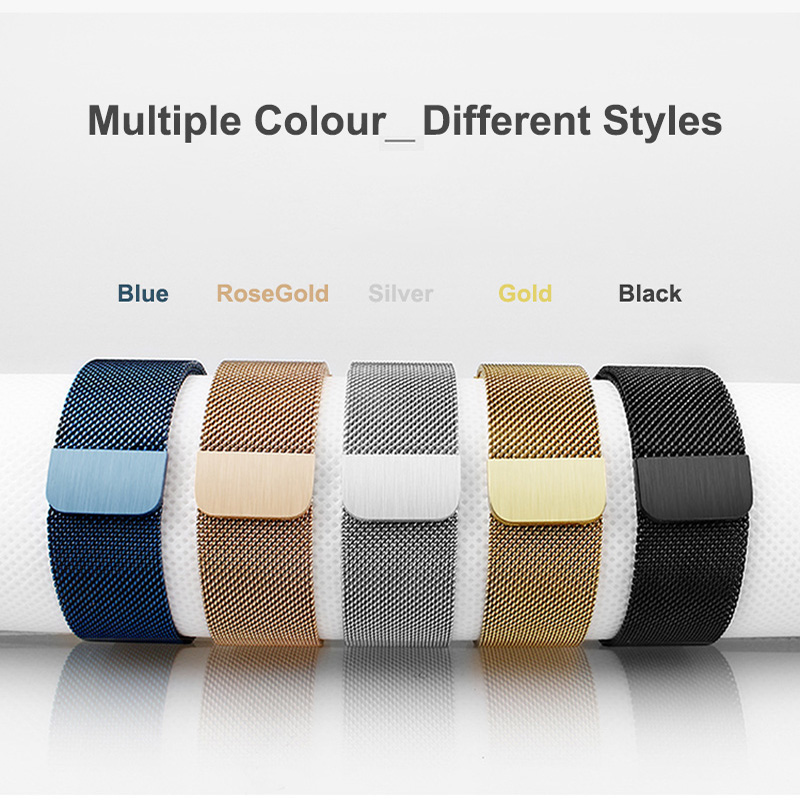 金属ストラップサムスンギャラクシーウォッチ 5 プロ/7/6 - Milanese Loop Magnetic のレビューと価格