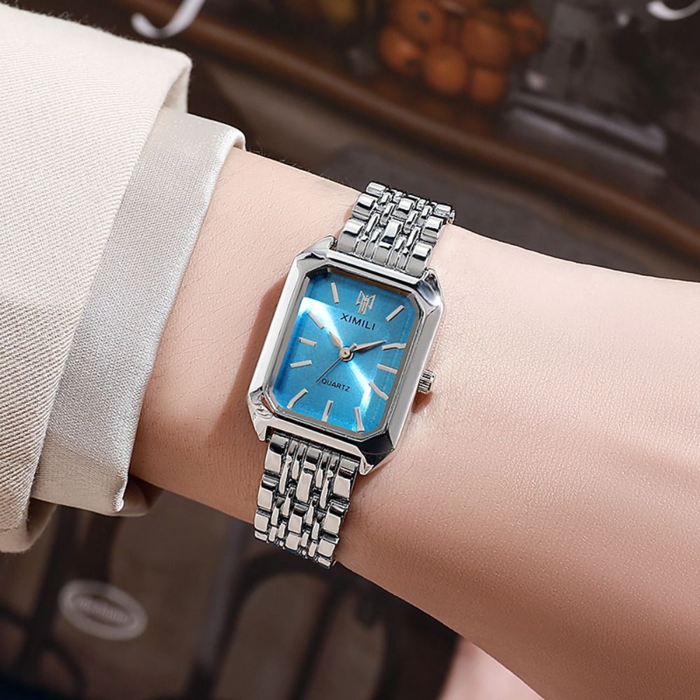 ファッションステンレススチールクォーツ腕時計、クォーツ折りた - Canvas Strap Watch のレビューと価格