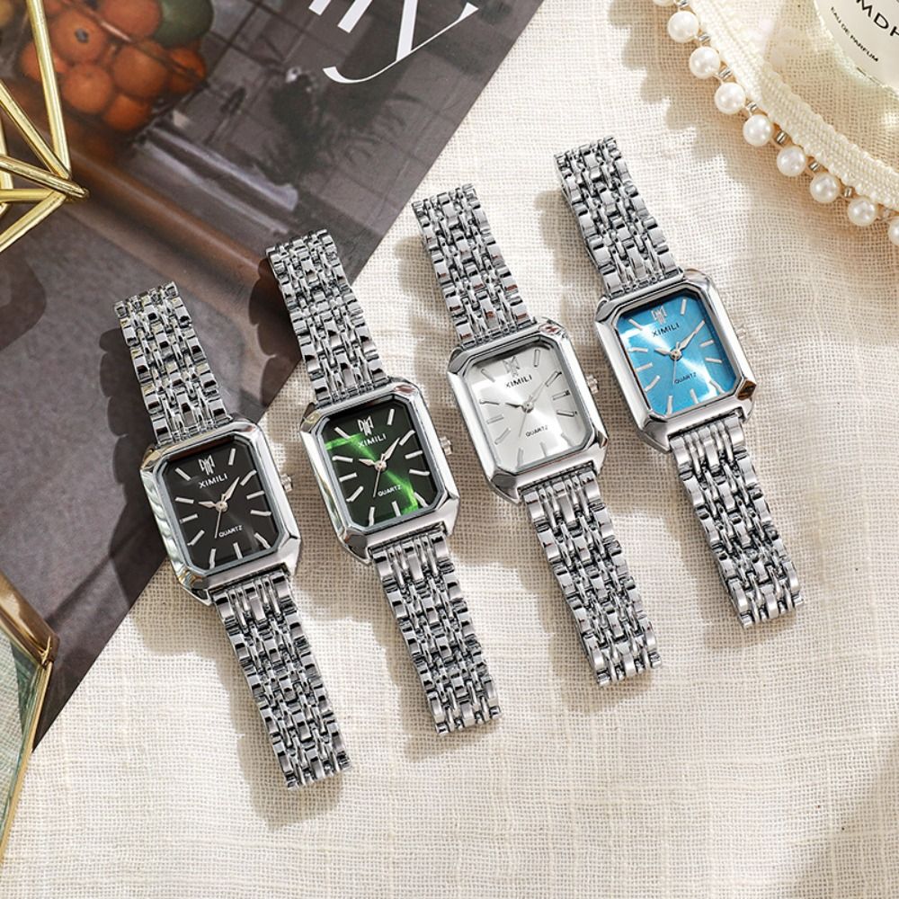 ファッションステンレススチールクォーツ腕時計、クォーツ折りた - Canvas Strap Watch のレビューと価格