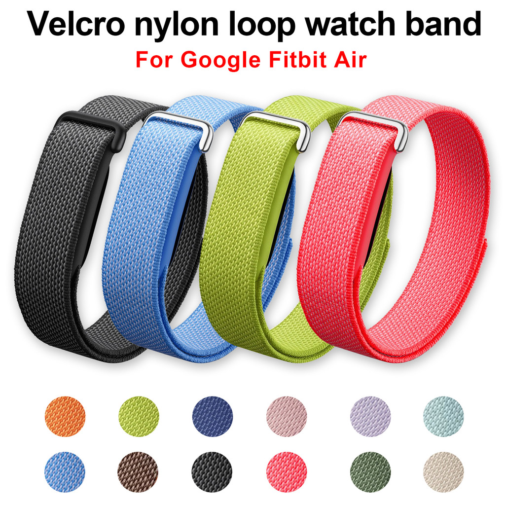 Google Fitbit Air用ウォッチバンド ベルクロ - Sport Loop Velcro のレビューと価格