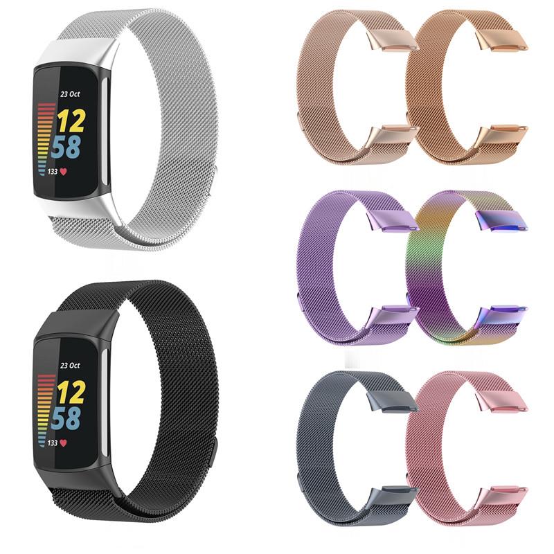 Fitbit Charge 5および6用のステンレススチール - Milanese Loop Magnetic のレビューと価格